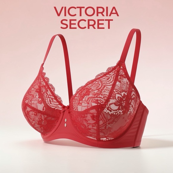 Victoria's Secret Other - Victoria's Secret Scarlet Lace Underwire Bra